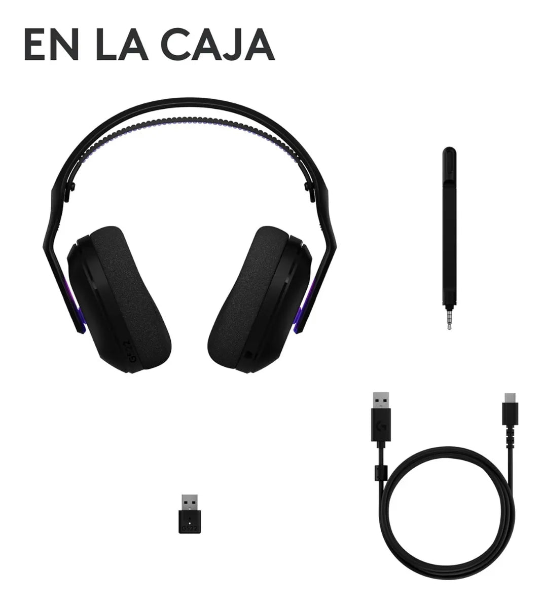 Auriculares Gamer Inalámbricos Logitech G522 LIGHTSPEED con RGB LIGHTSYNC