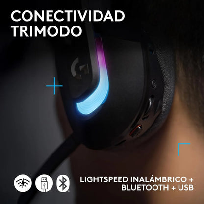 Auriculares Gamer Inalámbricos Logitech G522 LIGHTSPEED con RGB LIGHTSYNC