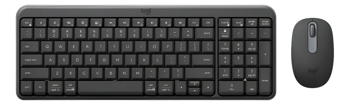 Combo Inalámbrico Bluetooth Logitech MK250 con Diseño Compacto