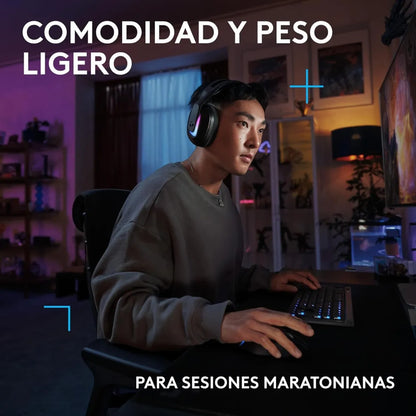 Auriculares Gamer Inalámbricos Logitech G522 LIGHTSPEED con RGB LIGHTSYNC