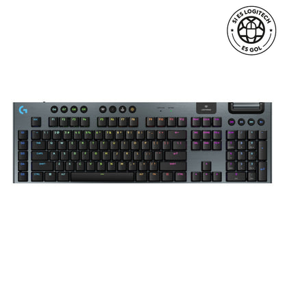 Teclado Gamer Inalámbrico Slim Logitech G915 X LIGHTSPEED con RGB LIGHTSYNC