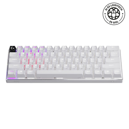 Teclado Gamer Logitech Pro X 60, Inalámbrico Lightspeed