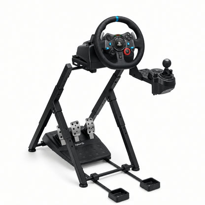 Volante de Carreras Logitech G29 Driving Force para PS5, PS4, PS3 y PC + Palanca de Cambios + Soporte para Volante SPTG-07