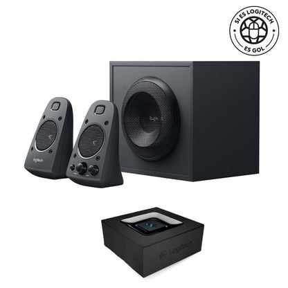 Combo Altavoces 2.1 Logitech Z625 THX, Entrada Óptica + Adaptador Bluetooth