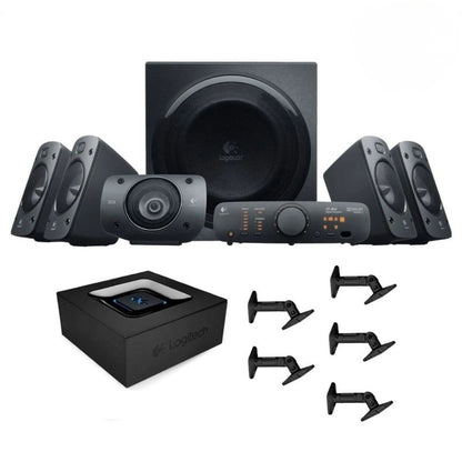 Combo Altavoces 5.1 Logitech Z906 THX + Adaptador Bluetooth + Bases