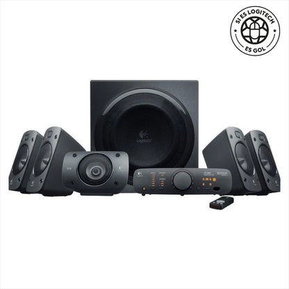 Altavoces 5.1 Logitech Z906 con Certificación THX, 500 Watts RMS