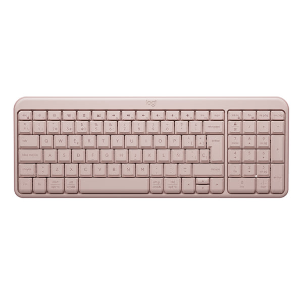 Teclado Bluetooth Logitech K250 Rosado