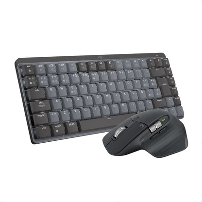 Logitech Combo Teclado Mx Mechanical Mini + Mouse Master 3s  Edición Bluetooth